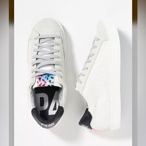 p448 John glitter/pearl sneakers size 41